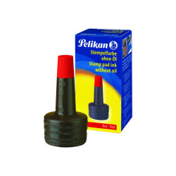 Pelikan 4K - Inchiostro per timbro - rosso - 28 ml - per P/N: 336214, 336222, 337709, 337725, 337733, 337741