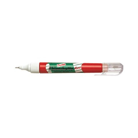 Pentel il bianchetto Micro - Correttore a penna - fine - 7 ml - bianco (pacchetto di 3)