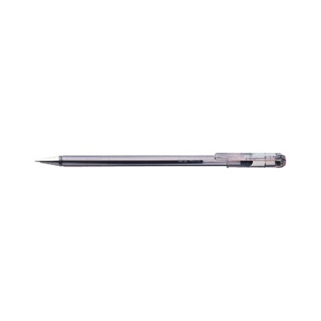 Pentel Superb - Penna a sfera - nero - inchiostro a base olio - 0.7 mm - fine (pacchetto di 6)