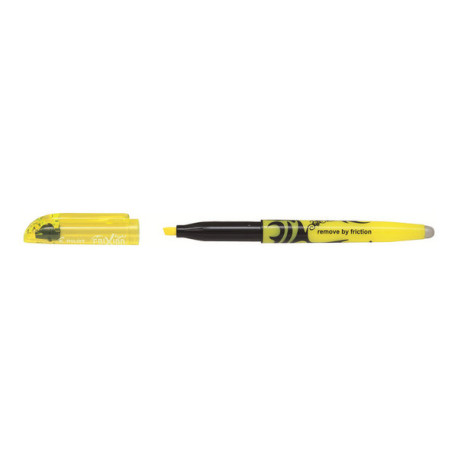 Pilot FriXion Light - Evidenziatore - non permanente - giallo - inchiostro sensibile al calore - 3.8 mm - con gomma