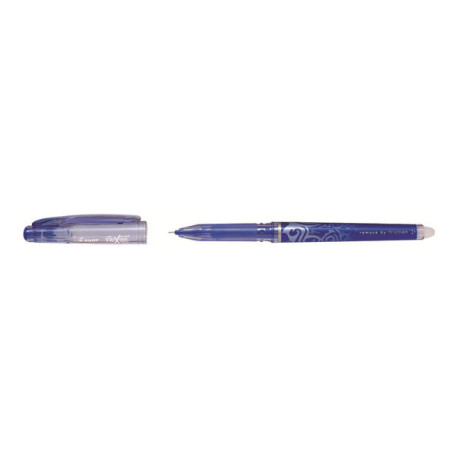 Pilot FriXion Point - Penna a sfera - blu - inchiostro in gel sensibile al calore - 0.5 mm - extra fine - con gomma