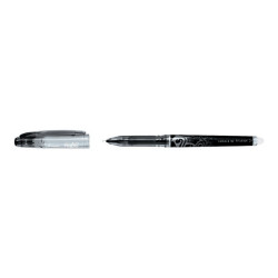 Pilot FriXion Point - Penna a sfera - nero - inchiostro in gel sensibile al calore - 0.5 mm - extra fine - con gomma