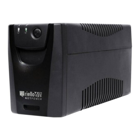 Riello UPS Net Power NPW 600 - UPS - 220/230/240 V c.a. V - 360 Watt - 600 VA - USB - connettori di uscita 4 - nero