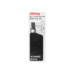 Rotring - Inchiostro - nero - inchiostro pigmentato - 23 ml - per Isograph