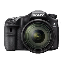 Sony a77 II ILCA-77M2Q - Fotocamera digitale - SLR - 24.3 MP - APS-C - 3zoom ottico x lente DT 16-50mm - Wi-Fi, NFC - nero