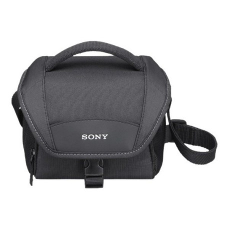 Sony LCS-U11 - Custodia per fotocamera digitale / camcorder - neoprene - nero - per Sony ZV-1- Cyber-shot DSC-RX100- VLOGCAM ZV