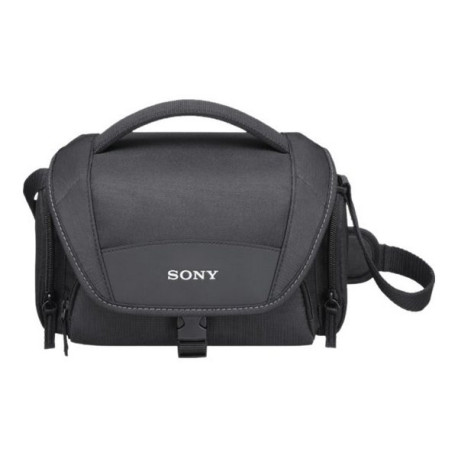 Sony LCS-U21 - Custodia per fotocamera digitale / camcorder - neoprene - nero - per Cinema Line ILME-FX3- Handycam FDR-AX43- a 