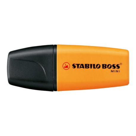 STABILO BOSS MINI - Evidenziatore - blu fosforescente, arancione fluorescente, giallo fluorescente, verde fluorescente - inchio