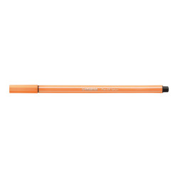 STABILO Pen 68 - Penna punta in fibra - arancione fluorescente - inchiostro base acqua - 1 mm - medio