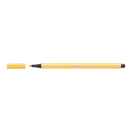 STABILO Pen 68 - Penna punta in fibra - giallo - inchiostro base acqua - 1 mm - medio