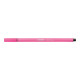 STABILO Pen 68 - Penna punta in fibra - rosa fluorescente - inchiostro base acqua - 1 mm - medio