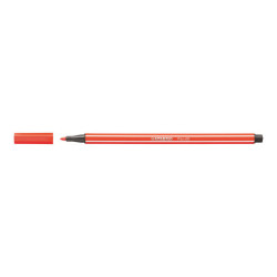 STABILO Pen 68 - Penna punta in fibra - rosso chiaro - inchiostro base acqua - 1 mm - medio