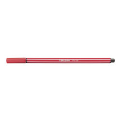 STABILO Pen 68 - Penna punta in fibra - rosso scuro - inchiostro base acqua - 1 mm - medio