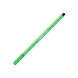 STABILO Pen 68 - Penna punta in fibra - smeraldo chiaro - inchiostro base acqua - 1 mm - medio