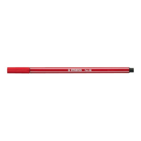 STABILO Pen 68 - Penna punta in fibra - terra d'ombra - inchiostro base acqua - 1 mm - medio