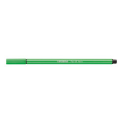 STABILO Pen 68 - Penna punta in fibra - verde fluorescente - inchiostro base acqua - 1 mm - medio