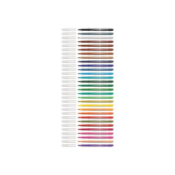 STABILO power - Penna punta in fibra - colori assortiti - 2 mm - larga (pacchetto di 18)