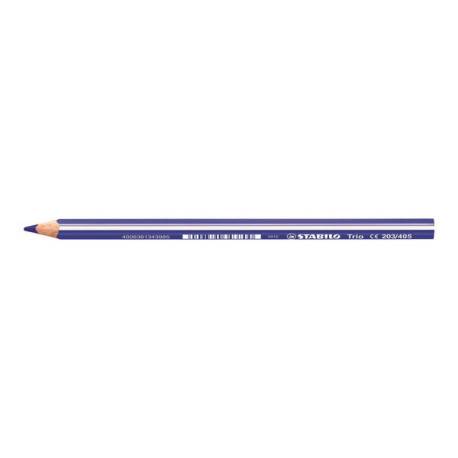 STABILO Trio thick - Pastello colorato - blu oltremare - 4.2 mm