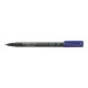 STAEDTLER Lumocolor - Marcatore - permanente - blu - 0.6 mm - fine