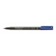 STAEDTLER Lumocolor 313 - Marcatore - permanente - blu - 0.4 mm - superfine