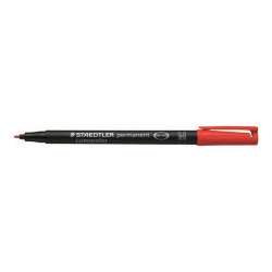 STAEDTLER Lumocolor 317 - Marcatore - permanente - rosso - 1 mm - medio