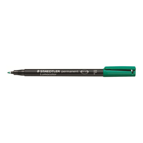 STAEDTLER Lumocolor 318 - Marcatore - permanente - verde - 0.6 mm - fine