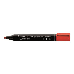 STAEDTLER Lumocolor 350 - Marcatore - permanente - rosso - 2-5 mm