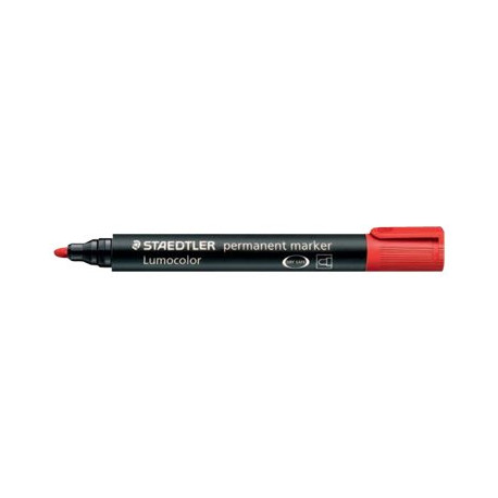 STAEDTLER Lumocolor 352 - Marcatore - permanente - rosso - 2 mm