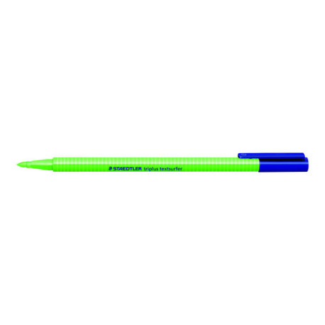 STAEDTLER triplus textsurfer - Evidenziatore - verde - inchiostro pigmentato base acqua - 1-4 mm - fine-grosso