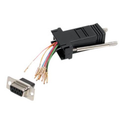 StarTech.com Adattatore Modulare seriale DB9 a RJ45 - F/F - Scheda seriale - DB-9 (F) a RJ-45 (F) - per P/N: ICUSB2324852, ICUS