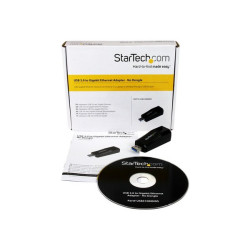 StarTech.com Adattatore USB 3.0 a Gigabit Ethernet RJ45 - Scheda di rete NIC esterna USB a LAN Ethernet 10/100/1000 Mbps (USB31