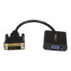 StarTech.com Cavo Adattatore attivo DVI-D a VGA - Convertitore DVI-D a VGA 1920 x 1200 - Nero - Adattatore video - DVI-D, Micro