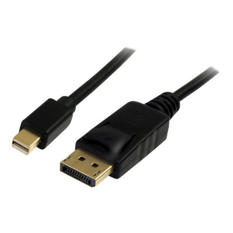 StarTech.com Cavo adattatore Mini DisplayPort 1.2 a DisplayPort 4k da 3 m - cavo Connettore mDP a DP Nero 3m M/M - Cavo Display