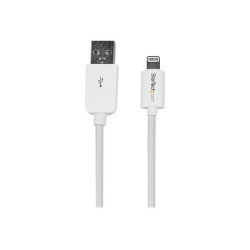 StarTech.com Cavo connettore lungo Lightning a 8 pin Apple a USB per iPhone / iPod / iPad bianco da 3 m - Cavo Lightning - Ligh