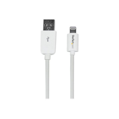 StarTech.com Cavo connettore lungo Lightning a 8 pin Apple a USB per iPhone / iPod / iPad bianco da 3 m - Cavo Lightning - Ligh