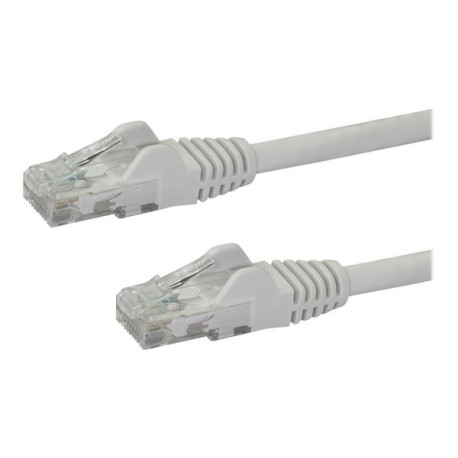 StarTech.com Cavo di rete CAT 6 - Cavo Patch Ethernet RJ45 UTP bianco da 1m antigroviglio - cavo gigabit categoria 6 - Cavo pat