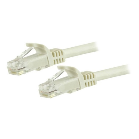 StarTech.com Cavo di rete CAT 6 - Cavo Patch Ethernet RJ45 UTP bianco da 5m antigroviglio - Cavo patch - RJ-45 (M) a RJ-45 (M) 