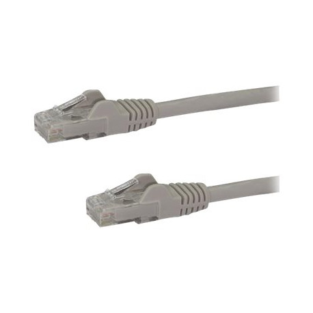 StarTech.com Cavo di rete CAT 6 - Cavo Patch Ethernet RJ45 UTP grigio da 1m antigroviglio - cavo gigabit categoria 6 - Cavo pat