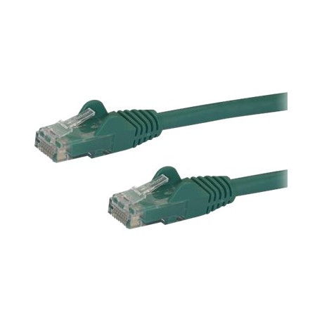 StarTech.com Cavo di rete CAT 6 - Cavo Patch Ethernet RJ45 UTP verde da 1m antigroviglio - cavo gigabit categoria 6 - Cavo patc