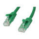 StarTech.com Cavo di rete Cat 6 - Cavo Patch Ethernet RJ45 UTP verde da 1m antigroviglio - cavo gigabit categoria 6 - Cavo patc