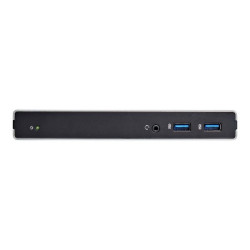 StarTech.com Docking Station Universale USB 3.0 a doppia uscita DVI Gigabit Ethernet - Replicatore di Porte con adattatori HDMI