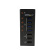 StarTech.com Hub USB 3.0 alimentato a 4 porte con 3 porte di ricarica USB dedicate (2 x 1A e 1 x 2A) - Box esterno in metallo p