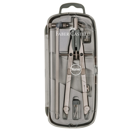 Balaustrone Tech - a pressione - con aste snodabili - diametro max cerchio 570mm - Faber-Castell