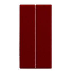 Pannello fonoassorbente Moody - 160 x 40 cm - rosso