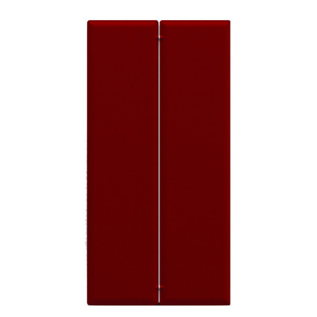 Pannello fonoassorbente Moody - 160 x 40 cm - rosso