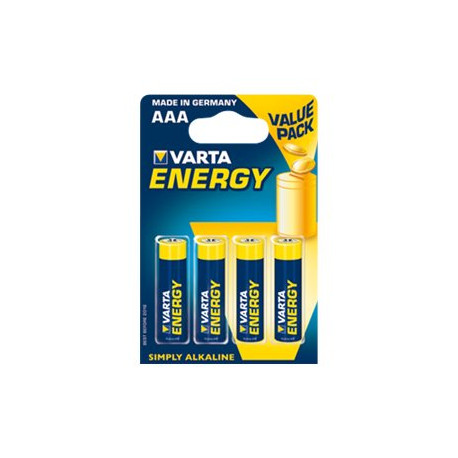 Varta Energy 4103 - Batteria 4 x AAA - Alcalina