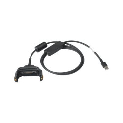 Zebra USB CHARGE/COMMUNICATION Cable - Cavo USB - USB, connettore palmare (M) a power DC jack (F) - per Zebra MC55, MC55A0, MC6