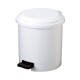 Pattumiera a pedale Ruf - PP - 3 L - diametro 17,5 cm - altezza 21 cm - bianco - Medial