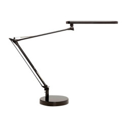 Unilux Mambo - Lampada da tavolo - lampadina LED - classe A+ - 4000 K - nero