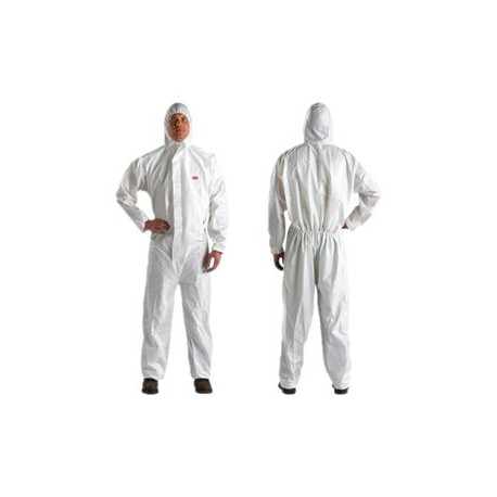 3M 4510 Series - Tuta da lavoro - usa e getta - XL - bianco - PPE Category III, Type 5/6 (pacchetto di 20)